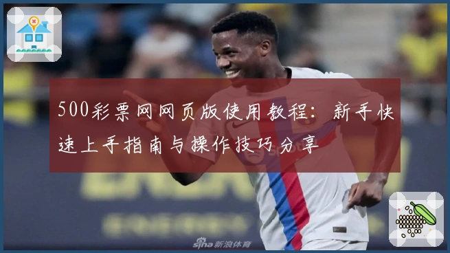 500彩票网网页版使用教程:新手快速上手指南与操作技巧分享